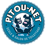 logo Pitou-Net école et salon de toilettage